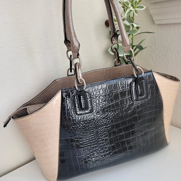 GUESS VINATGE crocodile skin shoulder bag - Picture 8 of 15